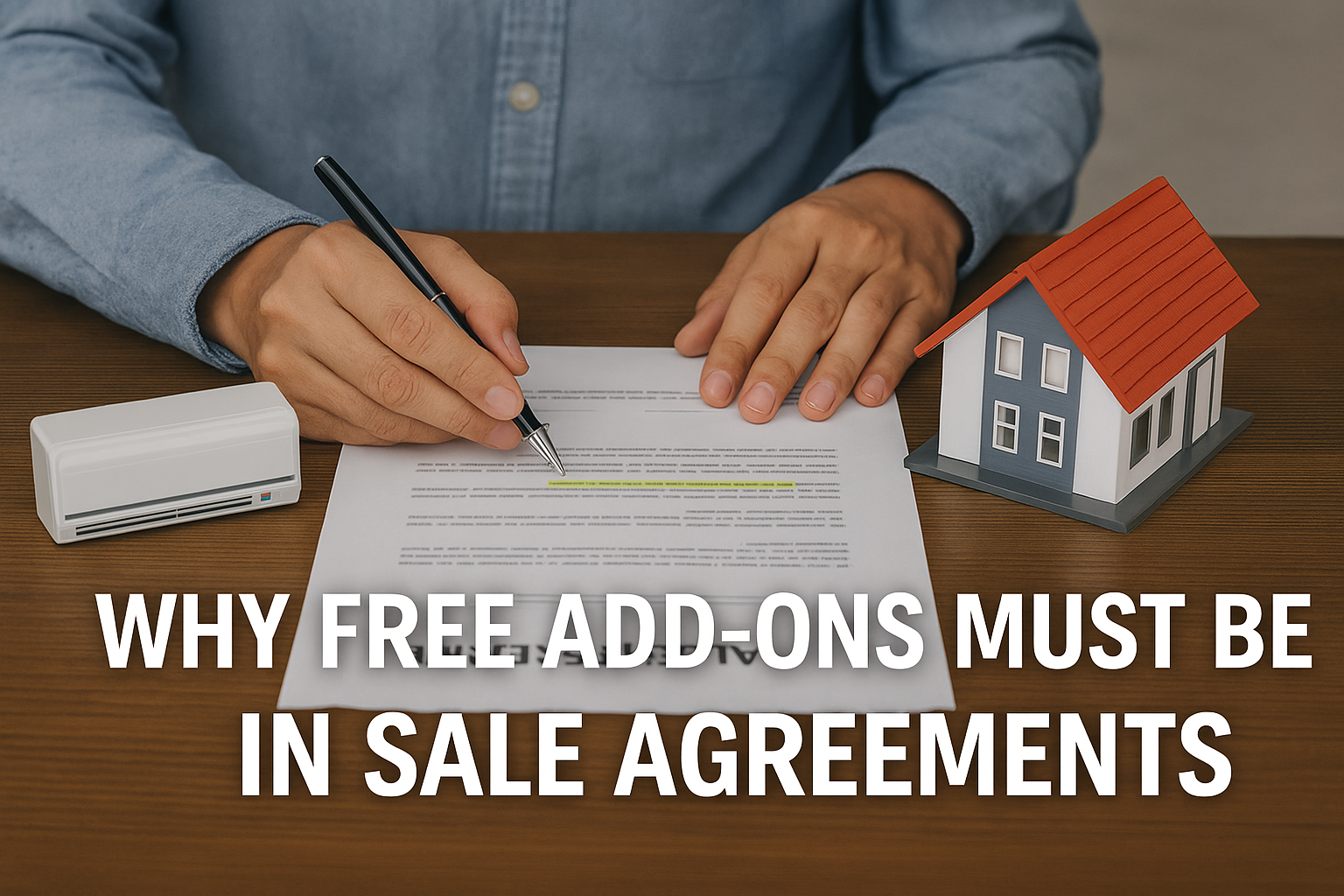 Free Add-Ons in Sale Agreements