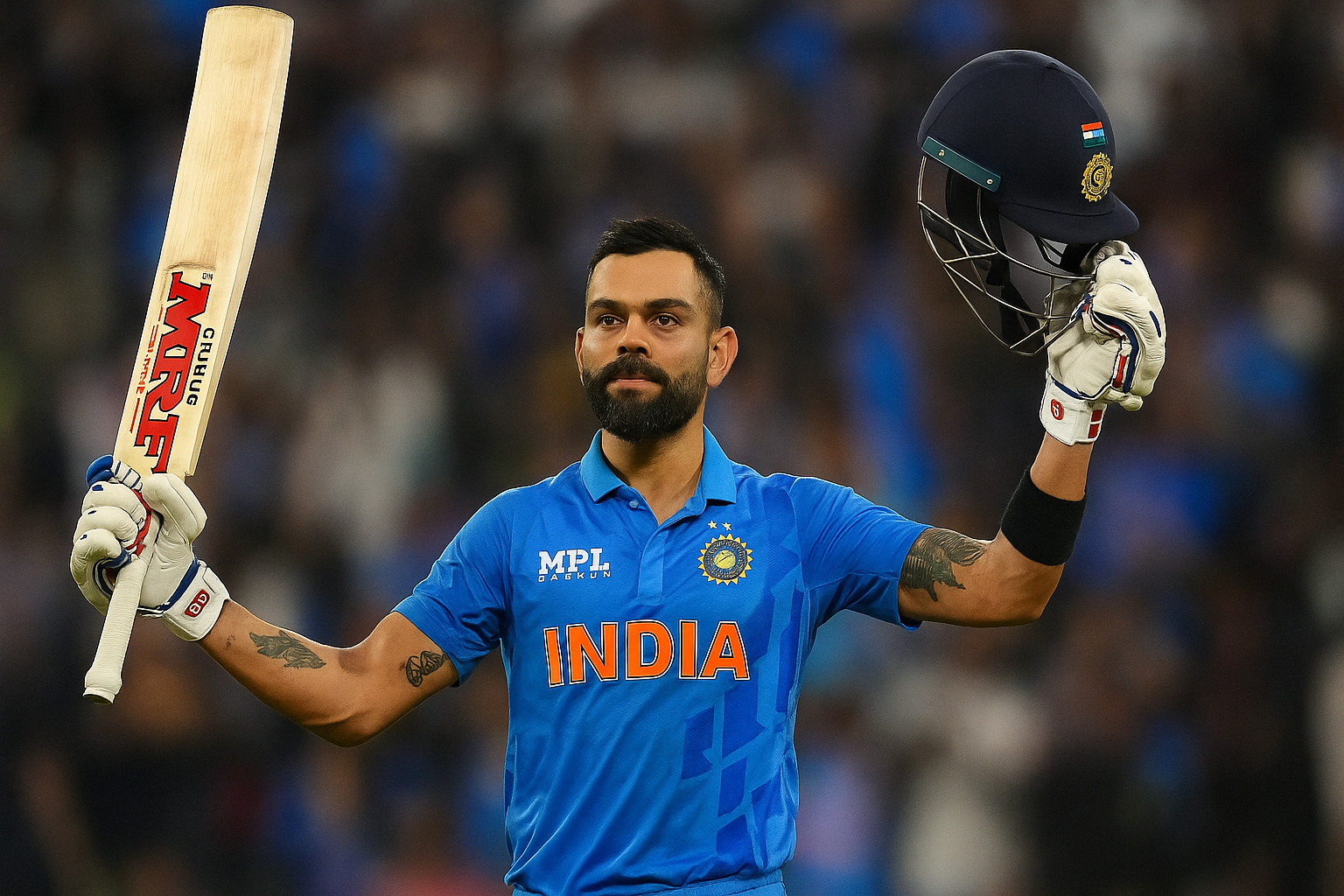 Virat Kohli Cricket Record