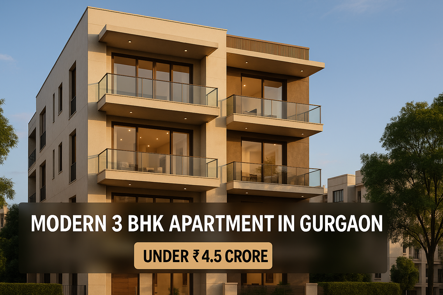 3 BHK Flats in Gurgaon under 4.5 crore